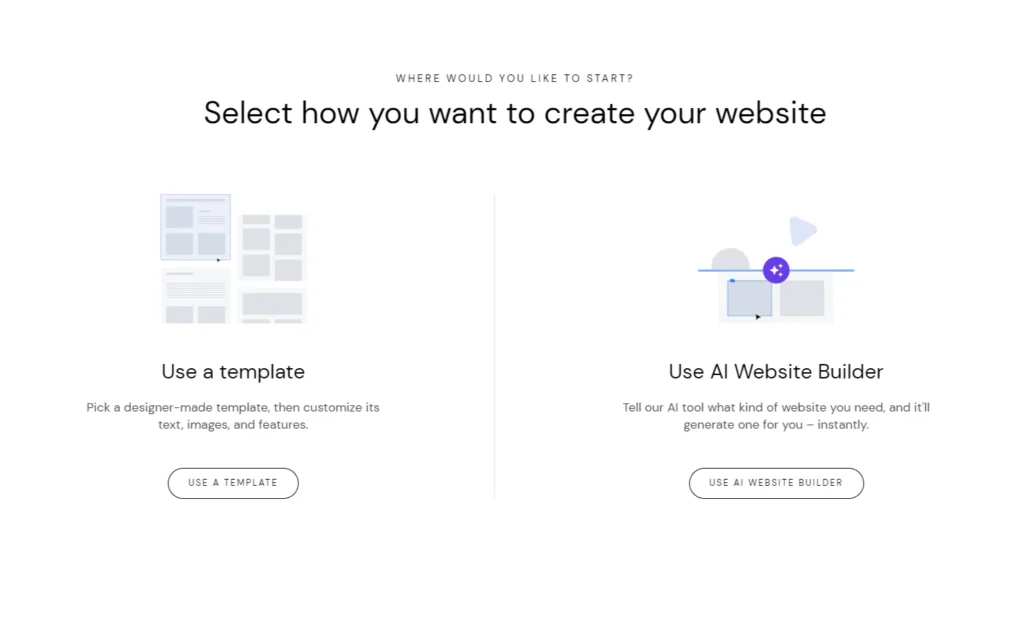 how to create website 1