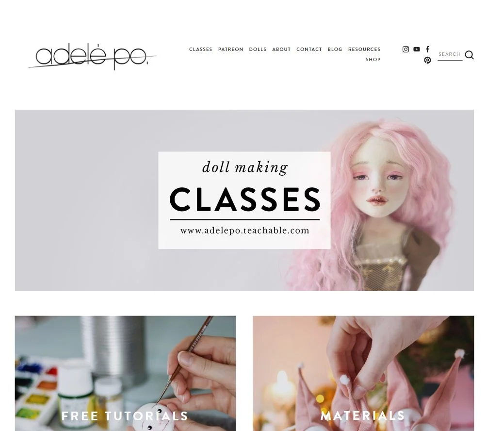 adelepo.com homepage