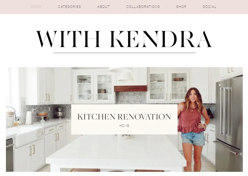 withkendra.com homepage